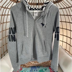 Victoria Secret Pink Zip Up Hoodie
